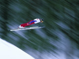 Nordic Ski Jumping, Steamboat Springs, Colorado, USA Photographic Print
