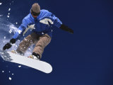 Airborne Snowboarder Lámina fotográfica Airborne Snowboarder Lámina fotográfica