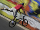 Trick Rider Photographic Print
