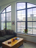 Detail of Architecturally Interesting Window Photographic Print