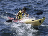 Kayaking Photographic Print