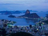 Sugar Loaf Mountain, Rio De Janeiro, Brazil Lámina fotográfica