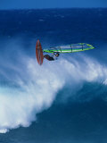 Person Windsurfing in the Sea Photographie