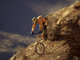 Mountain Biking Downhill Photographie