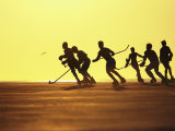 Roller Hockey Fotografie-Druck