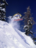 Snowboarding Photographic Print