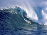 Distant Surfer Photographic Print