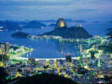 Sugar Loaf Mountain, Rio de Janeiro, Brazil Fotografisk tryk Sugar Loaf Mountain, Rio de Janeiro, Brazil Fotografisk tryk