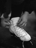 Lacing Up Photographic Print