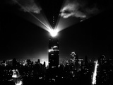 A New Beacon Lights Atop the Empire State Building Photographic Print