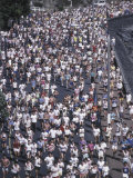 Round the Bays Run, Auckland, New Zealand Photographic Print