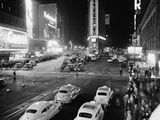 New York's Times Square at 45th St. Photographic Print