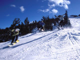 Snowboard Race Photographic Print by Paul Whitfield
