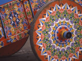 Colorful Cart, Sarchi, Costa Rica Fotografie-Druck von Michele Westmorland