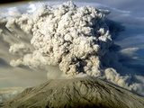 Mount St. Helen's Erupts Photographic Print