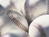 Close-up of Baseballs Photographic Print