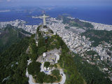 Christ the Redeemer Statue Mount Corcovado Rio de Janeiro, Brazil Photographie