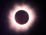 The Full Solar Eclipse is Seen in Saint Pierre Du Port Near Normandy, France Photographic Print