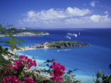 Little Bay, Philipsburg, St. Maarten Lámina fotográfica