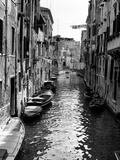 Lines of Laundry Hang Between Residential Buildings Photographic Print
