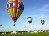 Hundreds of Balloon Fly Over the Early Morning Sky of Johnson Space Center Houston Photographic Print
