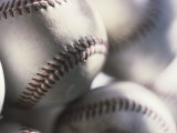 Close-up of Baseballs Photographic Print