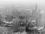U.S. Navy Observation Planes Fly Over New York City Fotografie-Druck
