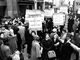 Striking Members of the International Lady Garment Workers Union (Ilgwu) Picket on 7th Ave. Photographic Print