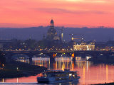Sunset in Dresden Photographie