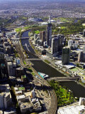 Yarra River, Melbourne, Victoria, Australia Photographic Print by David Wall