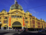 Flinders Street Station, Melbourne, Victoria, Australia Photographic Print by David Wall
