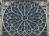 South Rose Window of Notre-Dame, Paris, France Photographie par Lisa S. Engelbrecht