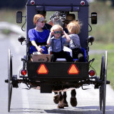 Amish Children Sport Fashion Sunglasses Photographic Print