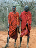 Maasai Warriors Photographic Print