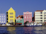 Dutch Gable Architecture of Willemstad, Curacao, Caribbean Photographic Print by Greg Johnston