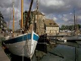 Old Port, Honfleur, Normandy, France Fotografisk trykk av David Barnes Old Port, Honfleur, Normandy, France Fotografisk trykk av David Barnes