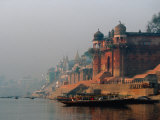 The Ganges River in Varanasi, India Photographic Print by Dee Ann Pederson