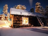 Old House of the Sami People, Lapland, Finland Photographic Print by Daisy Gilardini