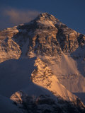 Mt. Everest at Sunset From Rongbuk, Tibet Photographic Print by Vassi Koutsaftis
