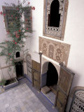 Intricate Tile Work on Floor and Walls, Morocco Photographie par John & Lisa Merrill