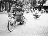 Cyclo in Old Hanoi, Vietnam Photographic Print by Walter Bibikow