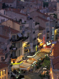Overview of Rue Faure, Cannes, France Lámina fotográfica por Walter Bibikow Overview of Rue Faure, Cannes, France Lámina fotográfica por Walter Bibikow