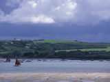 View of Camel River from Padstow, Cornwall, England Lámina fotográfica por Nik Wheeler View of Camel River from Padstow, Cornwall, England Lámina fotográfica por Nik Wheeler