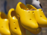 Souvenir Wooden Shoes, Noord Holland, Vollendam, Holland Photographic Print by Walter Bibikow