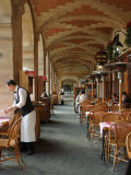 Sidewalk Cafe in the Marais, Paris, France Photographic Print by Lisa S. Engelbrecht