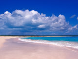 Pink Sand Beach, Harbour Island, Bahamas Photographic Print by Greg Johnston