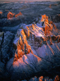 Aerial of Mountains in Zion National Park, Zion National Park, USA Photographie par Jim Wark