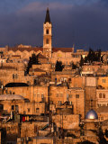 Buildings in the Old City, Jerusalem, Israel Photographic Print by Michael Coyne