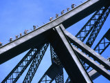 Climbers on Sydney Harbour Bridge, Sydney, Australia Photographic Print by Glenn Beanland