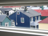 Buildings from Room at Hotel Odinsve, Reykjavik, Iceland Photographic Print by Jonathan Smith